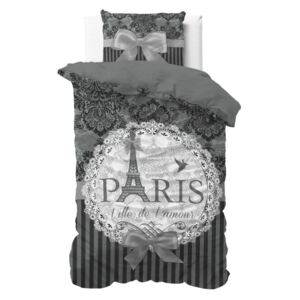 Bavlnené obliečky na jednolôžko Sleeptime Paris, 140 × 220 cm