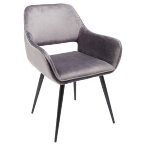 Sada 2 sivých stoličiek Kare Design Francisco