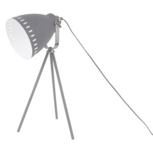 Sivá stolová lampa Leitmotiv Tristar
