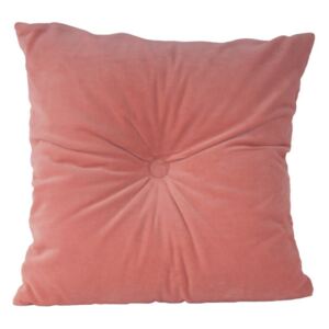 Ružový bavlnený vankúš PT LIVING, 45 × 45 cm