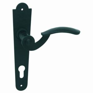 Dverové kovanie MP Tilly (KOVANÁ ČIERNA) - PZ kľučka-kľučka otvor na cylindrickú vložku/KOVANÉ