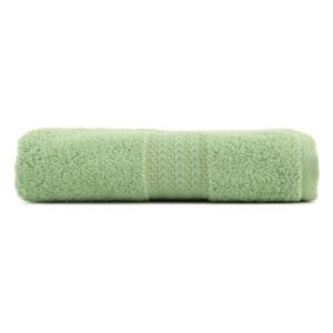 Zelený uterák z čistej bavlny Sunny, 70 × 140 cm