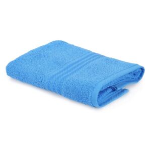 Modrý uterák z čistej bavlny Skies, 50 x 90 cm