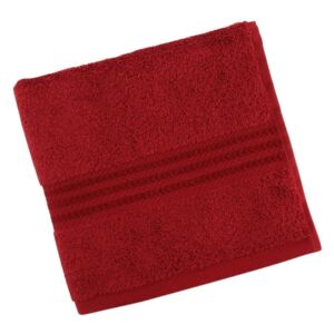 Červený uterák z čistej bavlny Sunny, 50 x 90 cm