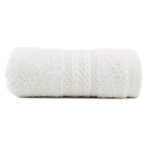 Biely uterák z čistej bavlny Sunny, 30 × 50 cm