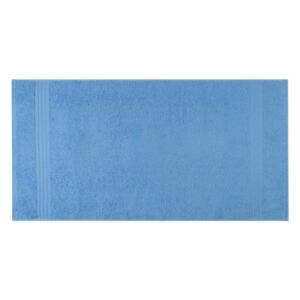 Modrý uterák z čistej bavlny Sky, 50 x 90 cm