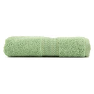 Zelený uterák z čistej bavlny Sunny, 50 × 90 cm