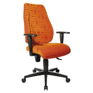 Kancelárska stolička Lady Sitness, oranžová