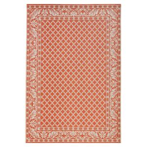 Oranžovo-krémový vonkajší koberec Bougari Royal, 115 x 165 cm