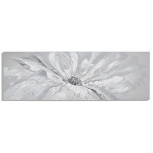 Ručne maľovaný obraz s motívom kvetu Mauro Ferretti White Blossom, 150 × 50 cm