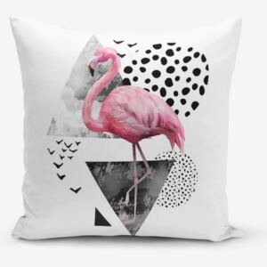 Obliečka na vankúš Minimalist Cushion Covers Martı Flamingo, 45 × 45 cm