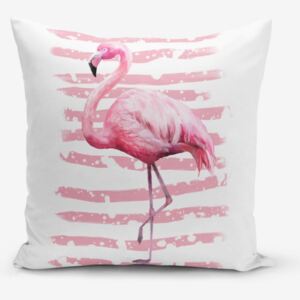 Obliečka na vankúš Minimalist Cushion Covers Linears Flamingo, 45 × 45 cm