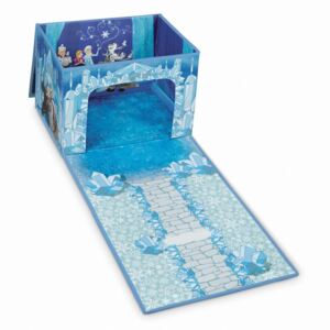 Rozkladací úložný box s hracím domčekom Domopak Frozen