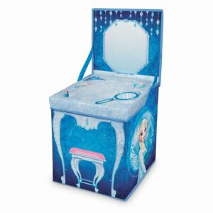 Rozkladací úložný box s hracím stolíkom Domopak Frozen