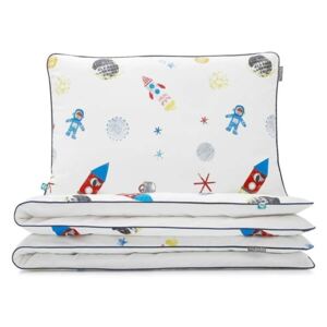 Detské bavlnené posteľné obliečky Mumla Space, 100 × 135 cm