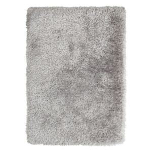 Sivý ručne tuftovaný koberec Think Rugs Montana Puro Silver, 80 × 150 cm