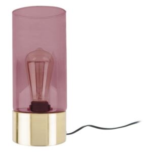 Ružová stolová lampa Leitmotiv LAX