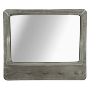 Nástenné zrkadlo s úložným priestorom Mauro Ferretti Bolt, 70 × 60 cm