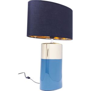 Modrá stolová lampa Kare Design Zelda, výška 63,5 cm