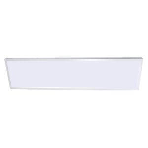 Biele stropné svietidlo s ovládaním teploty farby SULION Colossal, 120 × 30 cm