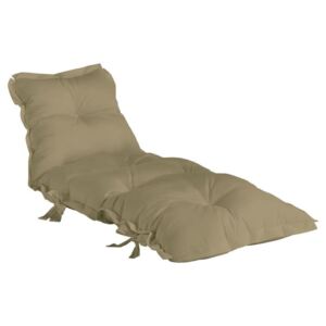 Béžový variabilný futón vhodný do exteriéru Karup OUT™ Sit&Sleep