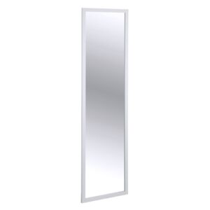Biele závesné zrkadlo na dvere Wenko Home, výška 120 cm