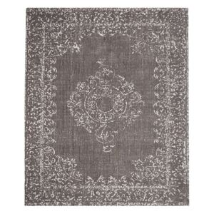 Sivý bavlnený koberec LABEL51 Vintage, 230 x 160 cm
