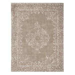 Svetlo-hnedý bavlnený koberec LABEL51 Vintage, 160 x 140 cm