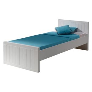Biela detská posteľ Vipack Robin, 90 × 200 cm