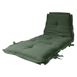 Variabilný olivovozelený futón Karup Design Sit & Sleep Olive Green