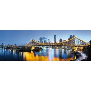 XXL2-010 Vliesová fototapeta Komar - Brisbane - most, veľkosť 368x124 cm