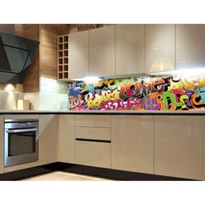 KI-180-020 Fototapeta do kuchyne - Graffiti 180 x 60 cm