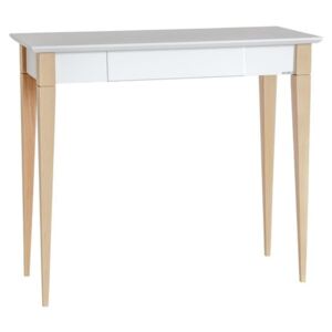 Biely pracovný stôl Ragaba Mimo, šírka 85 cm