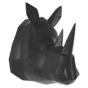 Matne čierny nástenný vešiak PT LIVING Origami Rhino
