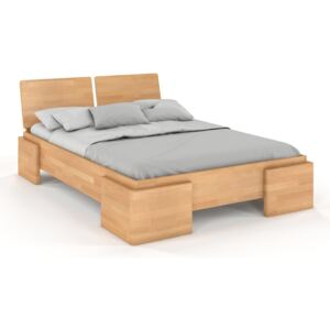 Manželská posteľ 180 cm Naturlig Jordbaer High (buk) (s roštom). Akcia -33%. Vlastná spoľahlivá doprava až k Vám domov