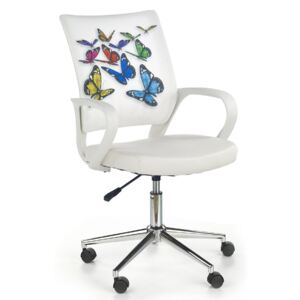 Detská moderná stolička na kolieskach Butterfly