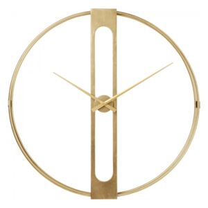 KARE DESIGN Nástenné hodiny Clip Gold 107 cm