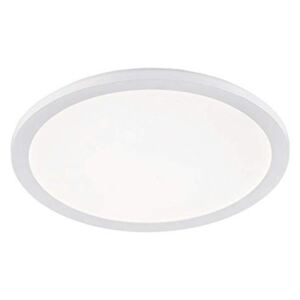 Biele stropné LED svietidlo Trio Camillus, priemer 40 cm