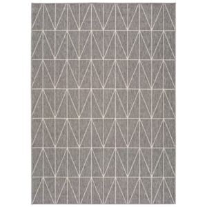 Sivý vonkajší koberec Universal Nicol Casseto, 150 x 80 cm