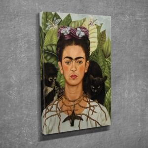 Nástenná reprodukcia na plátne Frida Kahlo, 30 × 40 cm