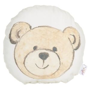 Detský vankúšik s prímesou bavlny Apolena Pillow Toy Bearie, 23 x 23 cm