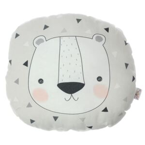 Detský vankúšik s prímesou bavlny Apolena Pillow Toy Argo Bear, 30 x 33 cm
