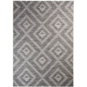 Vonkajší kusový koberec Boe sivý, Velikosti 80x150cm