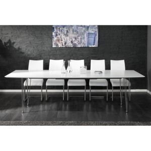 Jedálenský stôl ARCTEC 170-270 cm - biela