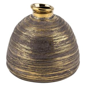 Váza zlato-hnedá 16,5cm