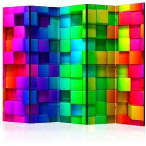 Paraván - Colourful Cubes II [Room Dividers] 225x172 7-10 dní