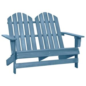 2-miestna záhradná stolička Adirondack jedľový masív modrá