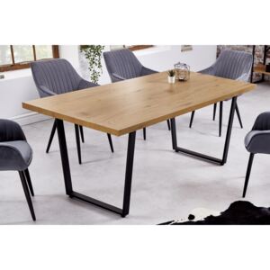 Dizajnový jedálenský stôl Giuliana 180 cm dub