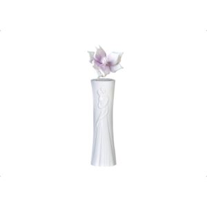 Váza MOT, 33 cm - biela