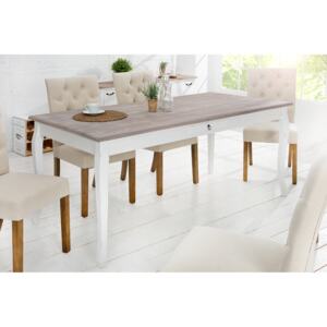 Jedálenský stôl MAISEN 180 cm - biela